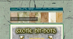 Desktop Screenshot of exoticdit-dots.com